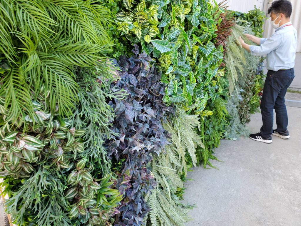 壁面緑化、フェイクグリーン、人工樹木 – 造花｜プリザーブドフラワー